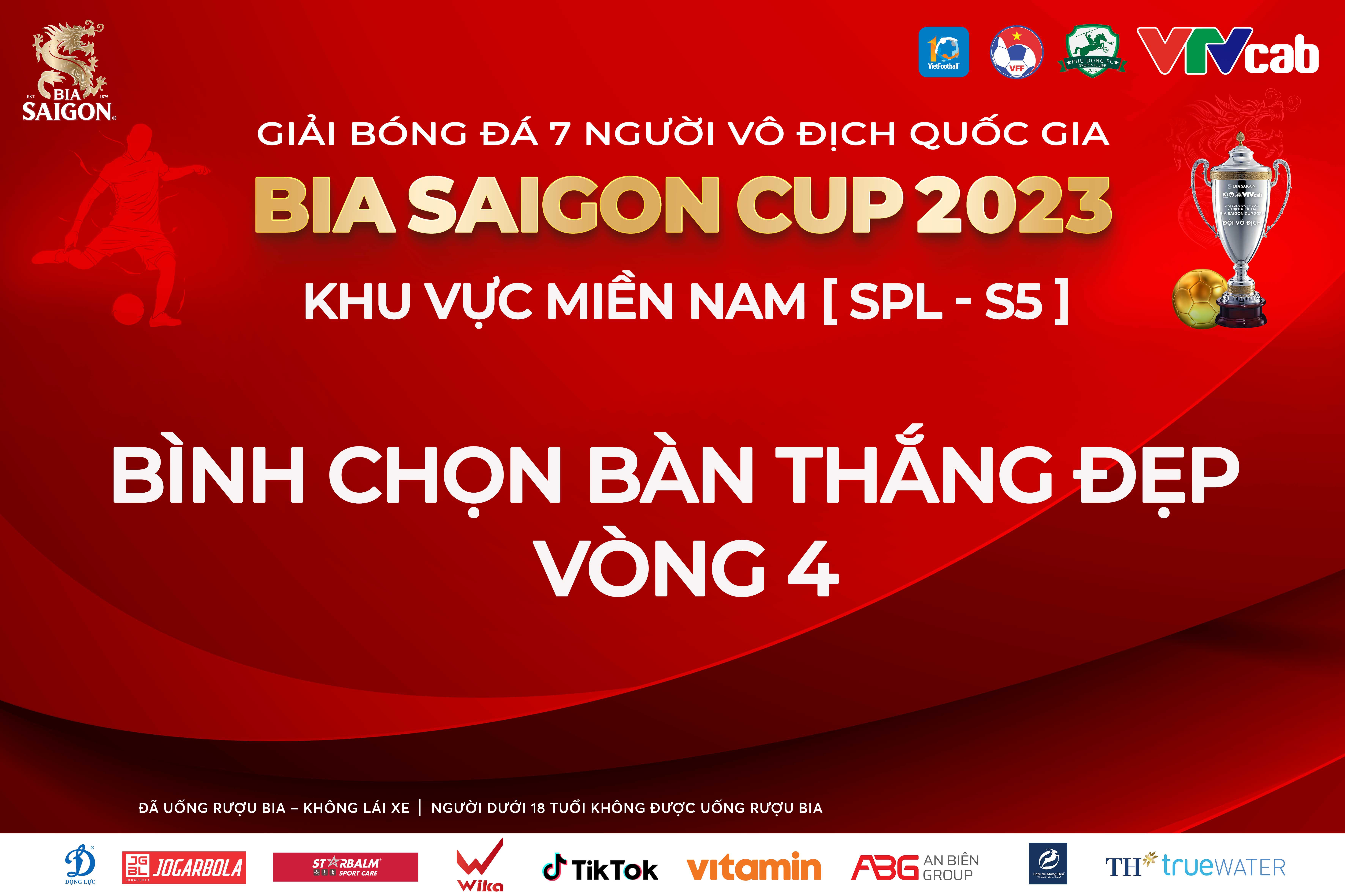 Bình chọn bàn thắng đẹp vòng 4 SPL-S5